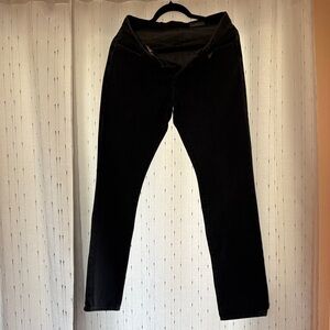 Aeropostale Men's Slim Straight Black Jeans